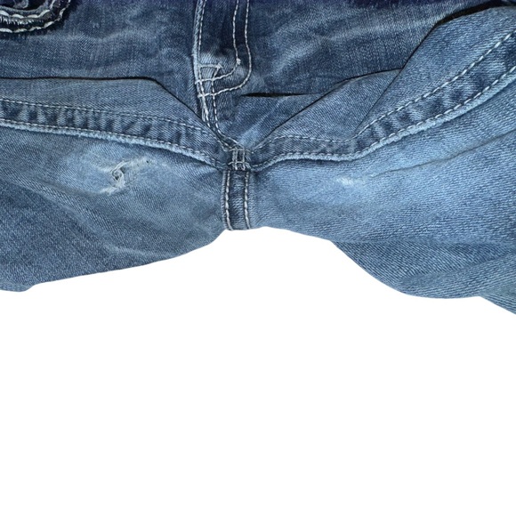 MISS ME Designer distressed easy boot jeans women’s size 29 8 - Picture 13 of 14